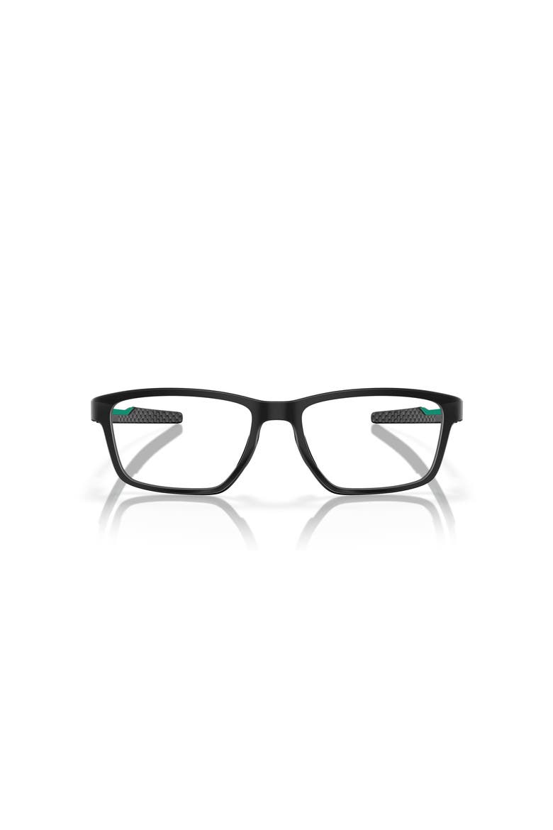 57mm Rectangle optical glasses, Alternate, color, Black