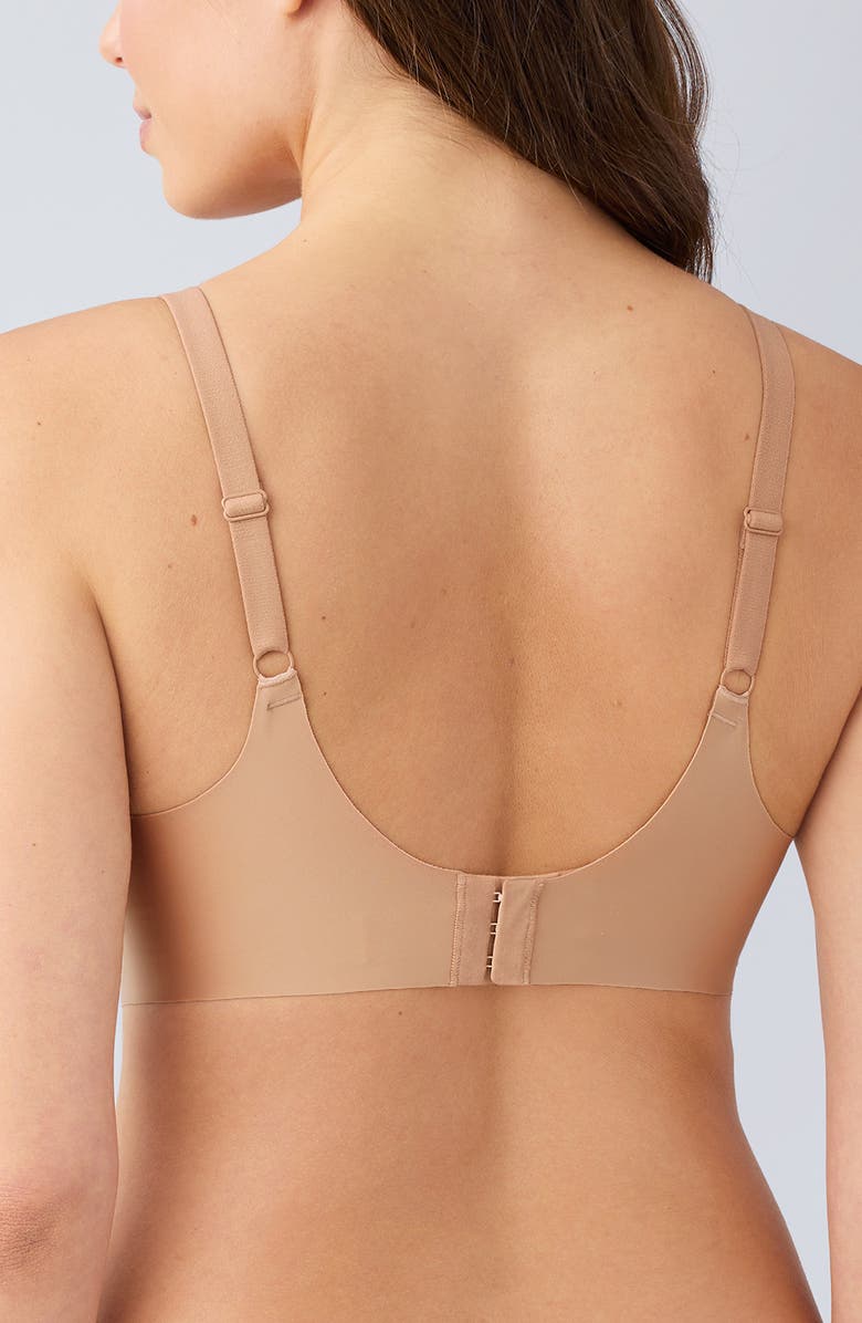 Wacoal Wireless Spacer Lounge Bra, Alternate, color, Praline