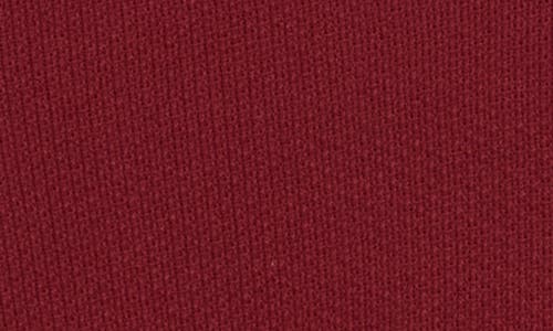 Original Penguin Textured Johnny Collar Cotton Polo In Burgundy