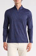 Bugatchi Rib Half Zip Pullover