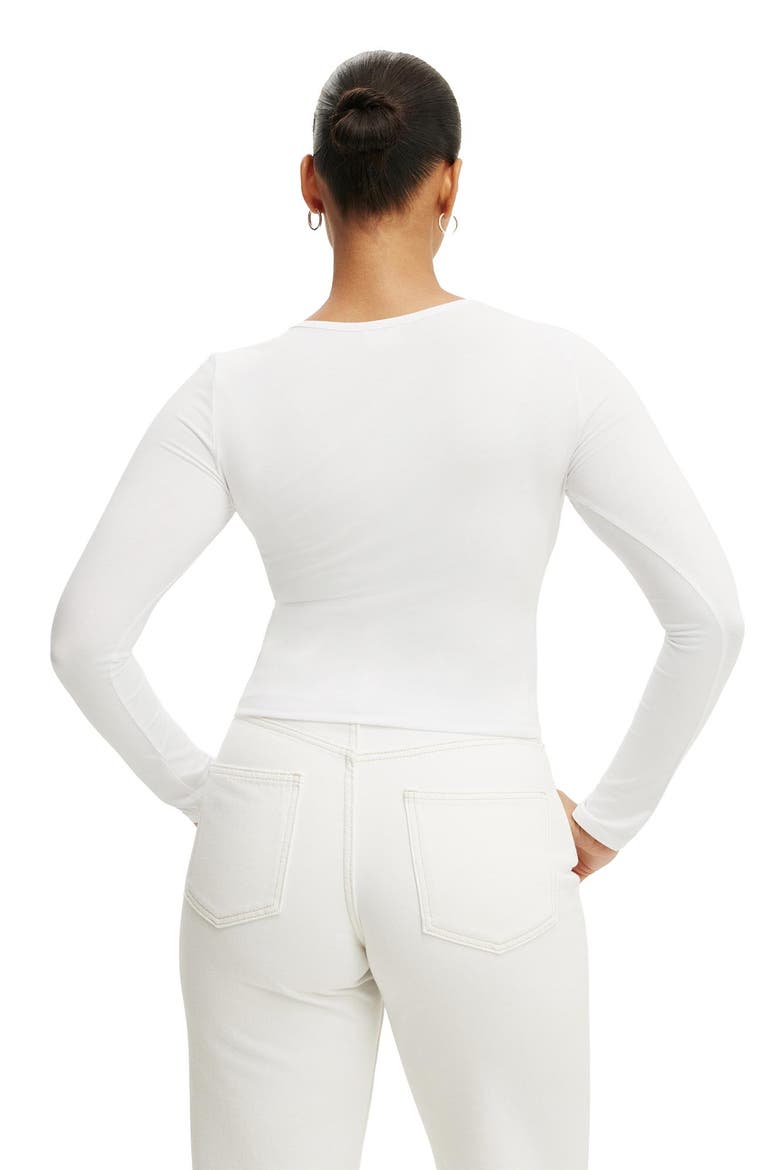 Women's Everyday Smooth Long Sleeve, Alternate, color, White