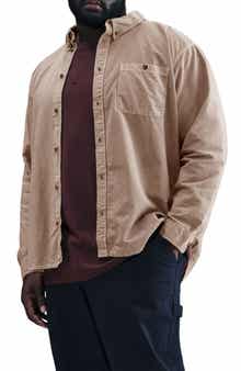 Nike Oxford Long Sleeve Button Up Shirt