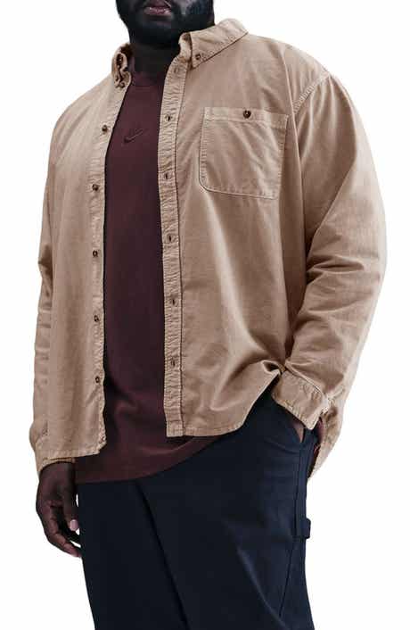 Nike Oxford Long Sleeve Button Up Shirt