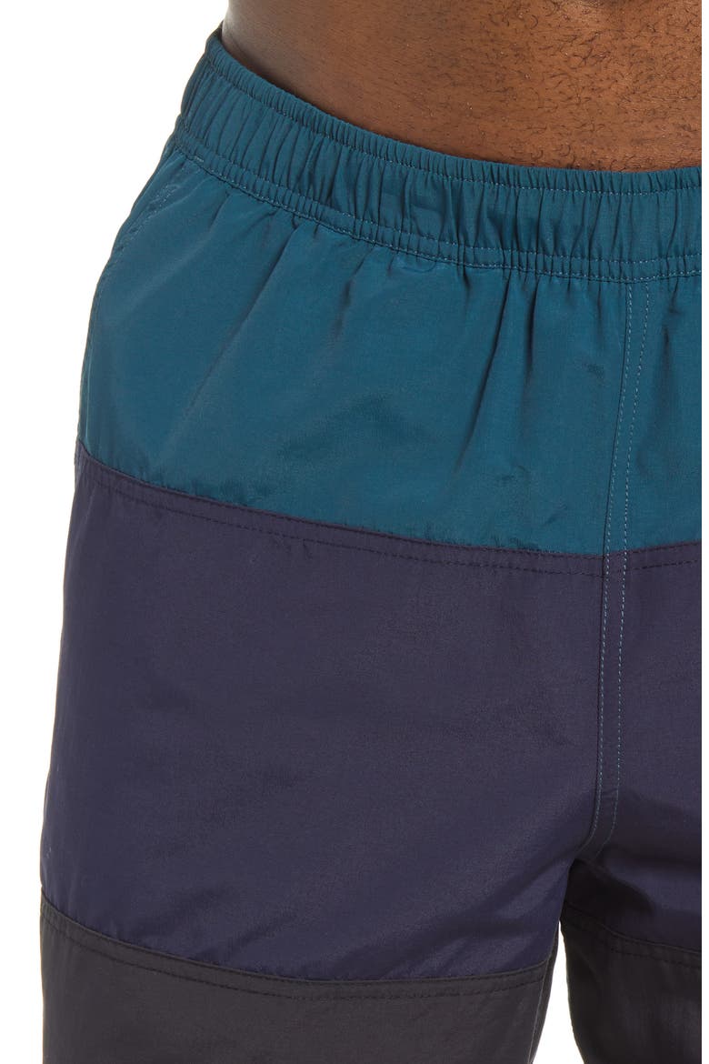 Classic Sport Swim Trunks, Alternate, color, DEEP ADMIRAL BLUE/ NAVY/ BLACK