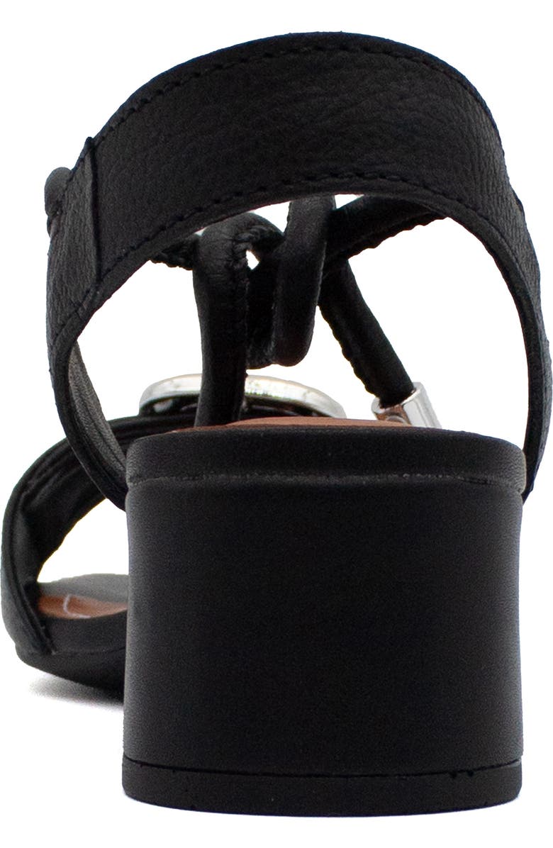 Bottero Ankle Tie Sandal, Alternate, color, Preto/ Preto