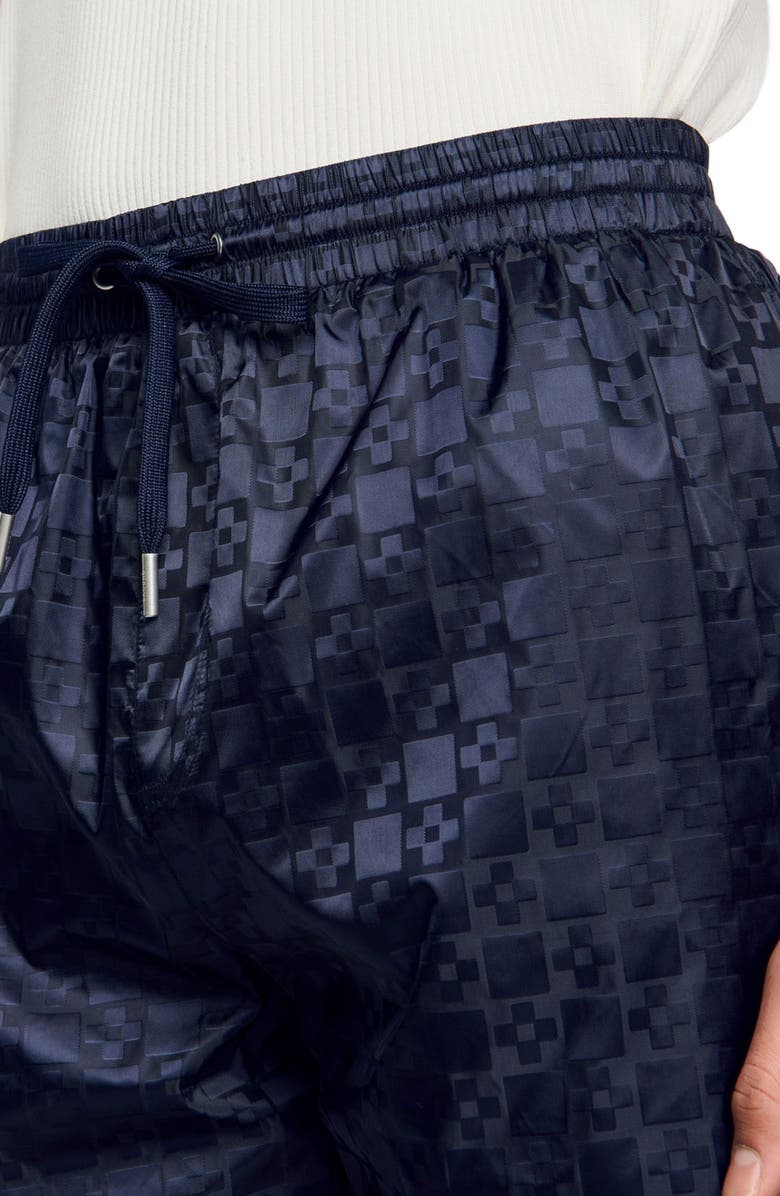 SANDRO Squarecross swim shorts, Alternate, color, 