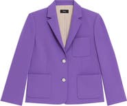 Theory Shrunken Single Breasted Blazer