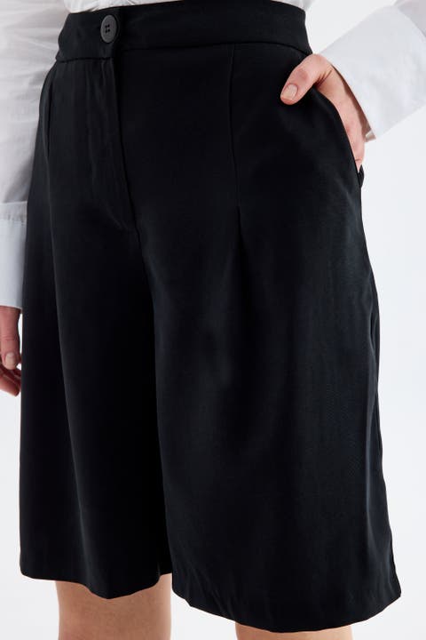 Vera Tencel Bermuda Shorts