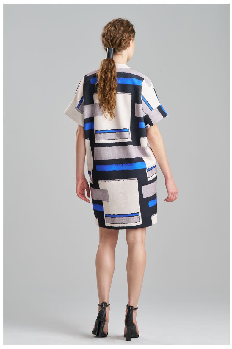 Block S/S Caftan Dress, Alternate, color, IMPERIAL BLUE