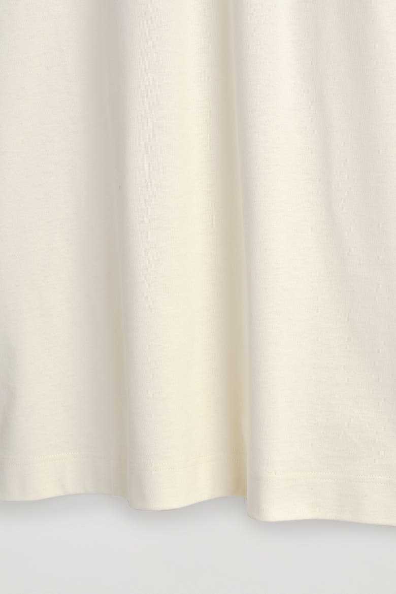 Cotton Mini T-Shirt Dress, Alternate, color, WHITE