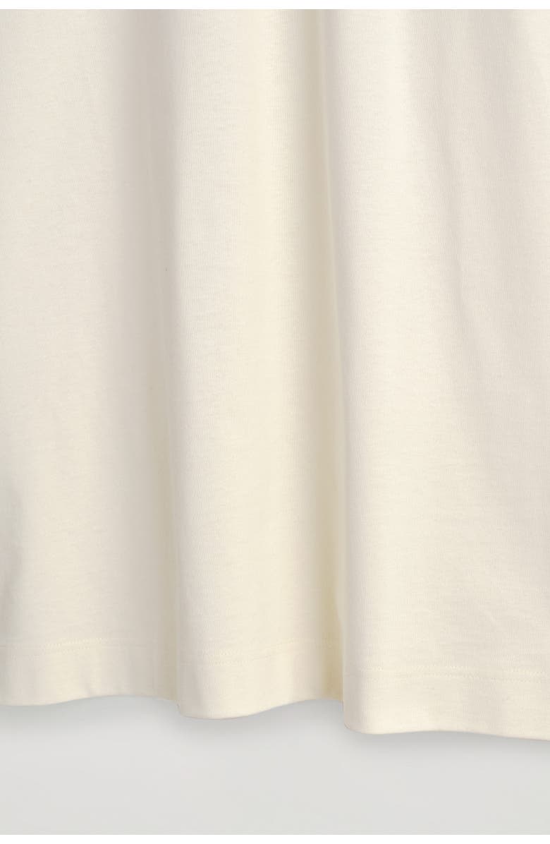 COS Cotton Mini T-Shirt Dress, Alternate, color, White