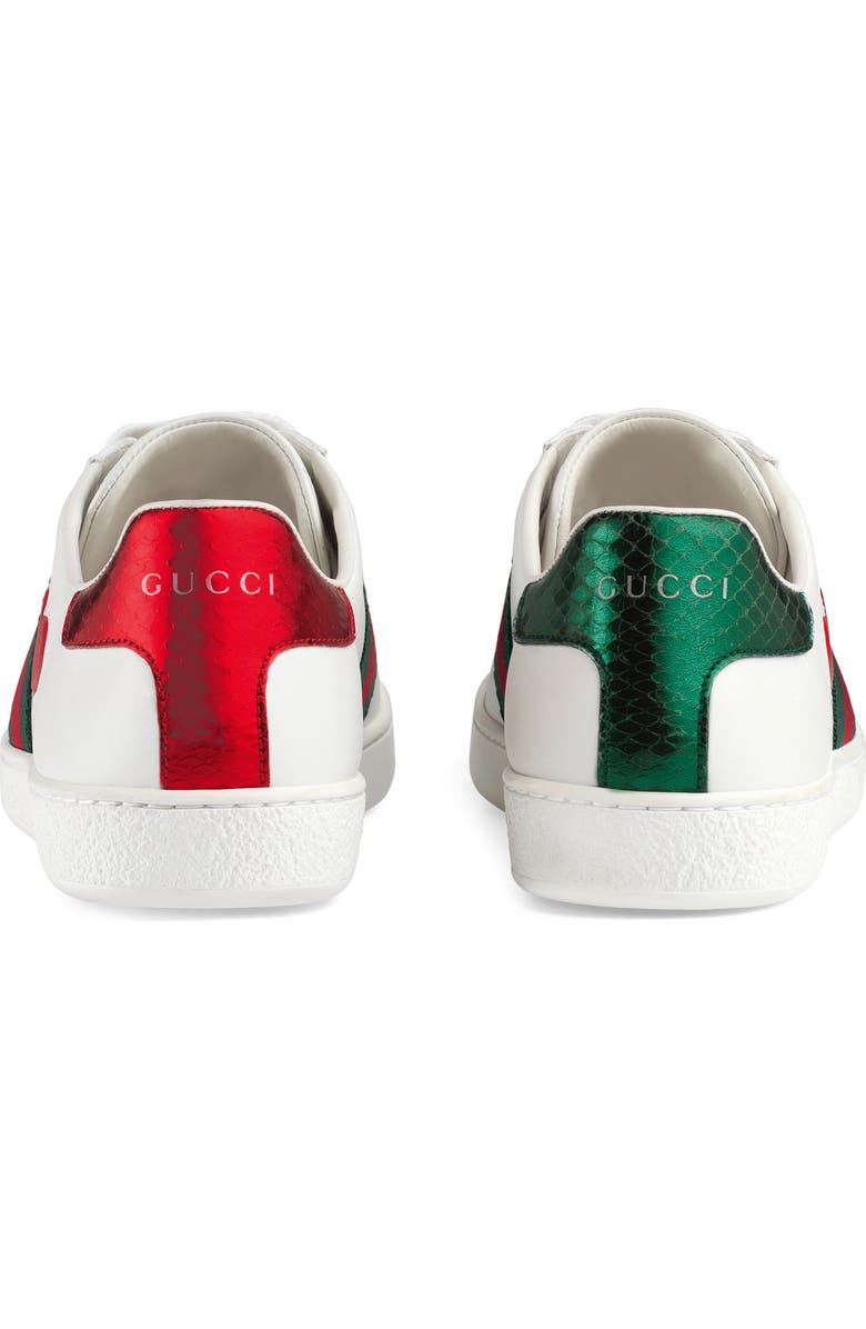 Gucci New Ace Heart Sneaker, Alternate, color,