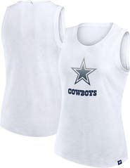 FANATICS Women's Fanatics  White Dallas Cowboys Slub Tank Top