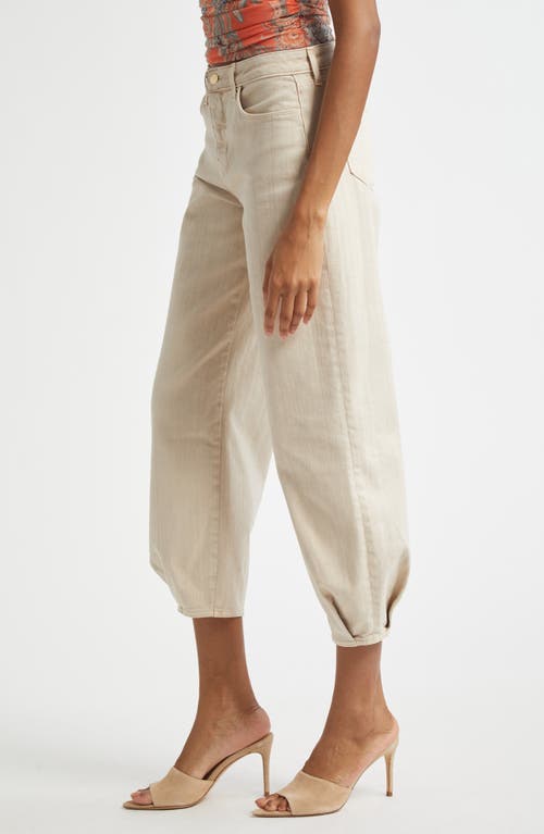 L AGENCE L'AGENCE KRISTA HIGH WAIST CROP TAPER LEG JEANS