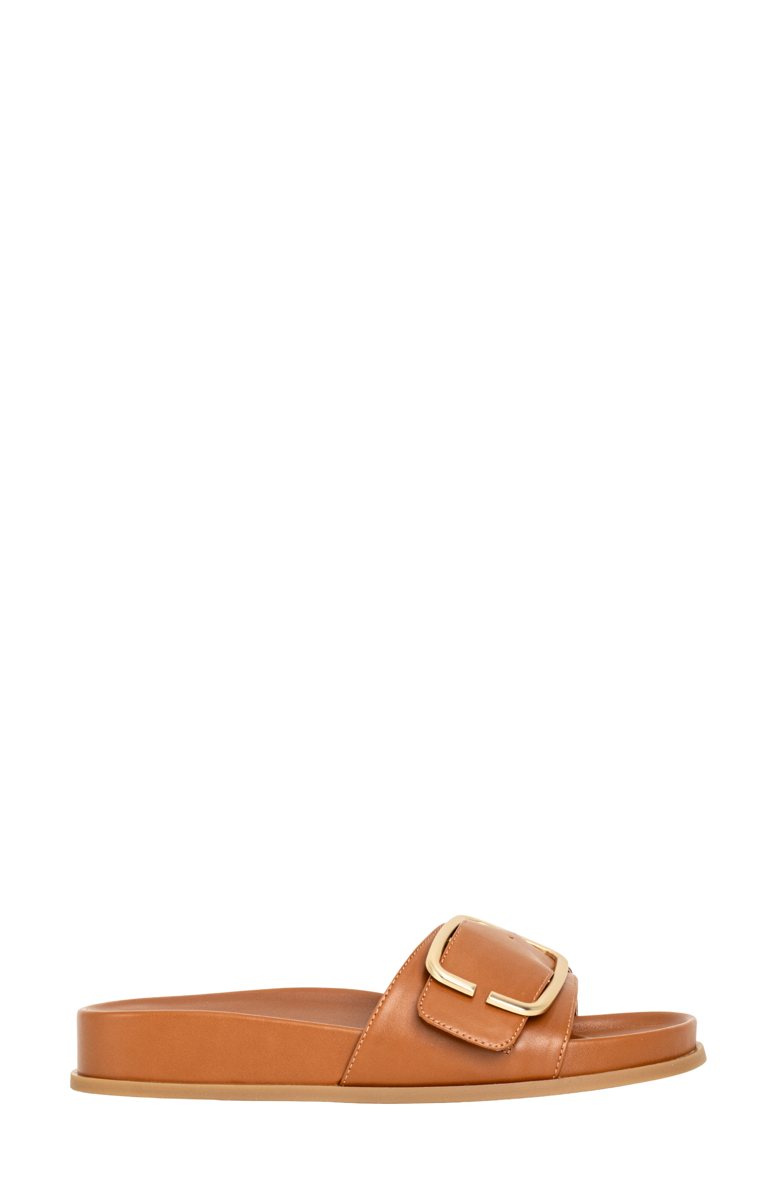 Delphine Slide Sandal, Alternate, color, CAMEL