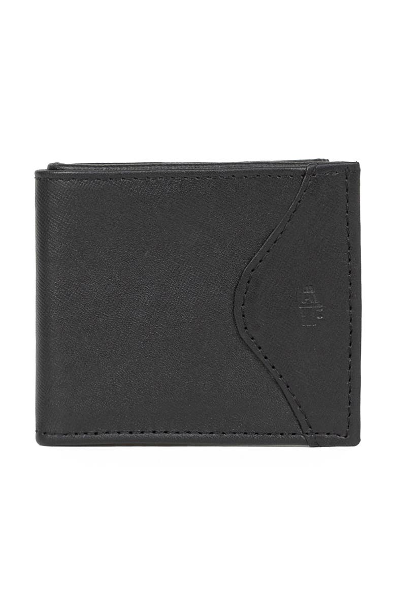 Deux Mains Shotgun Wallet For Him, Main, color, Black