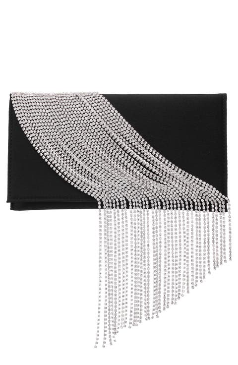 Carma Fringe Clutch