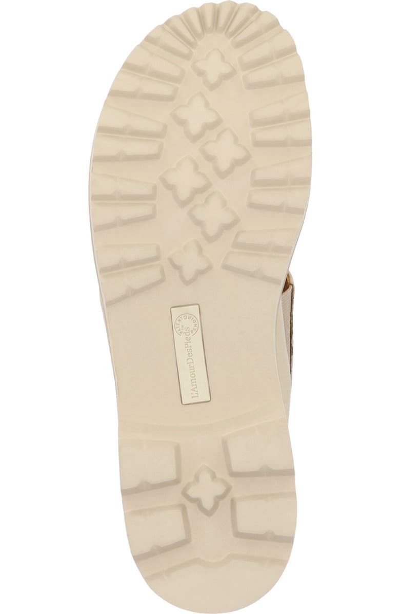 L'Amour des Pieds Deryn Slide Sandal, Alternate, color, Cream