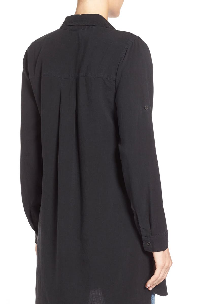 Side Stitch Chambray Tunic, Alternate, color, 