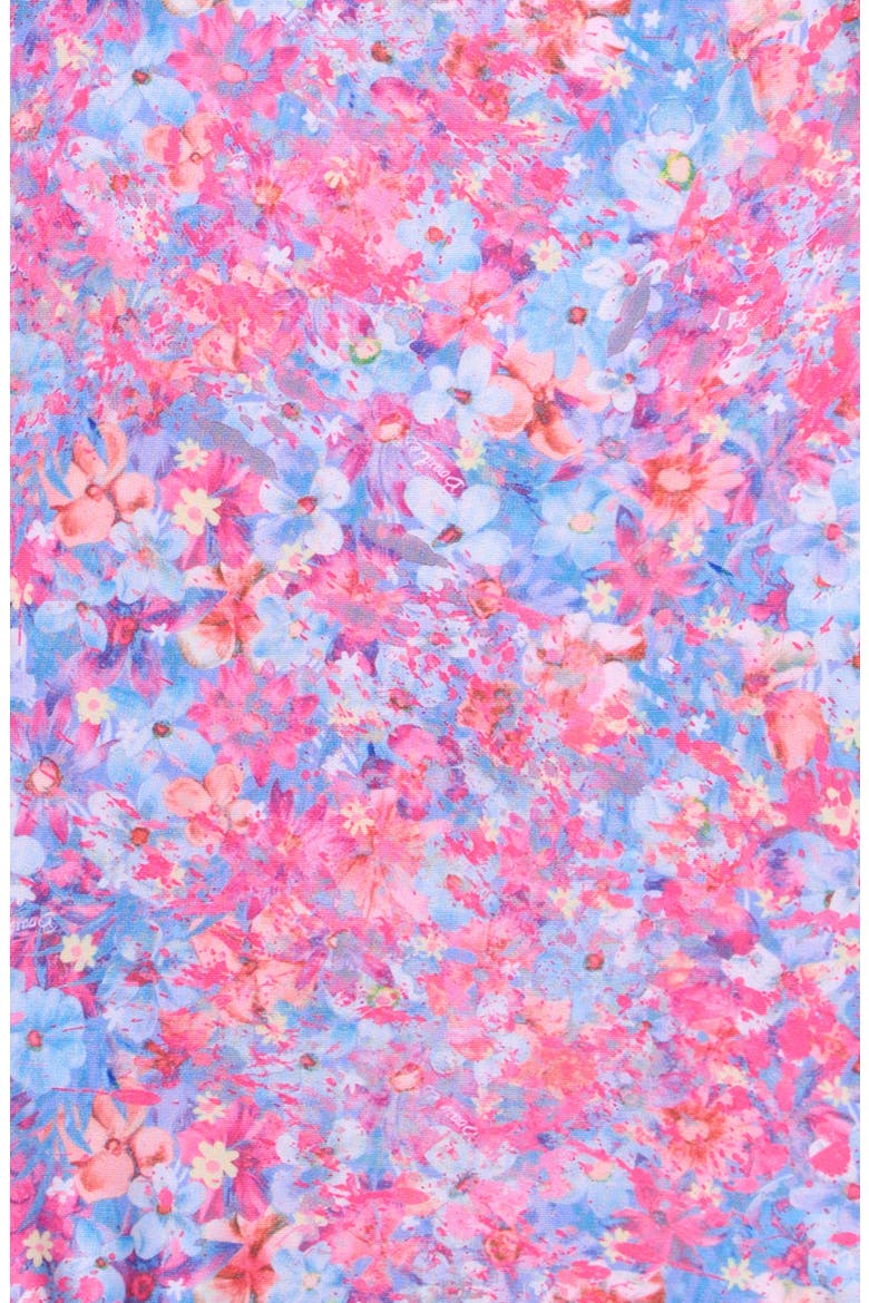 Kids' Ditzy Ruffle One-Piece Swimsuit, Alternate, color, PINK FLORAL