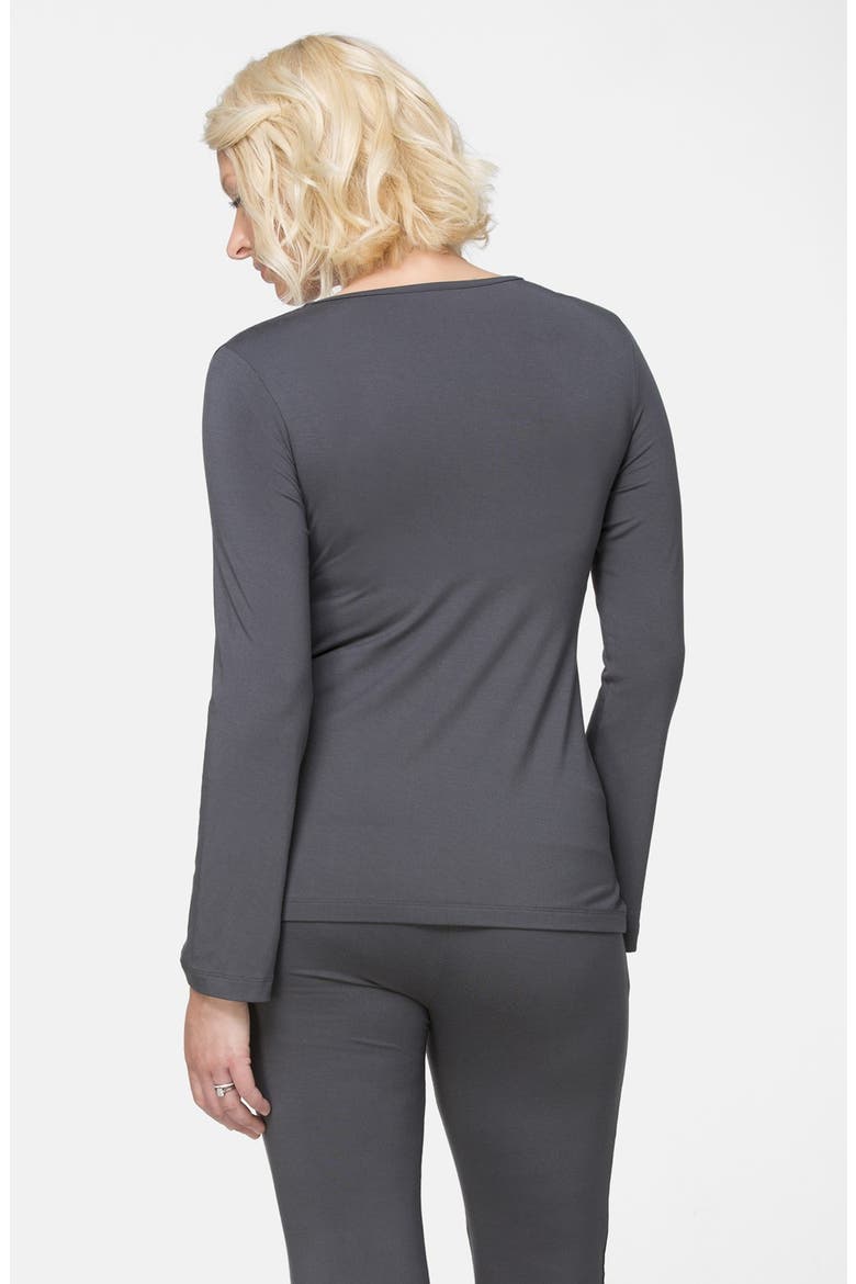 Ingrid & Isabel® Maternity Lounge Top, Alternate, color, METAL