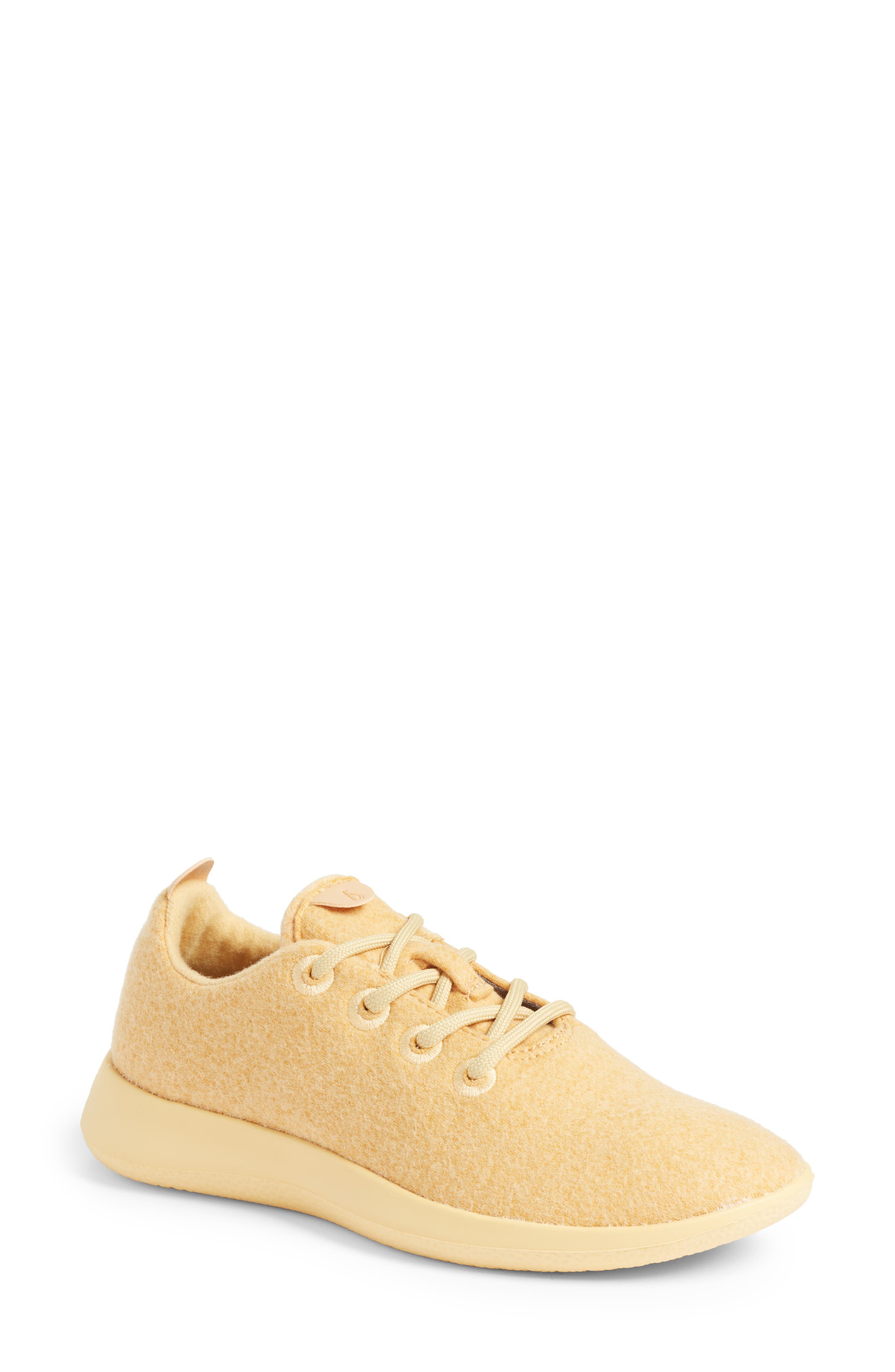Wool Runner Sneaker, Main, color, LUX BEIGE