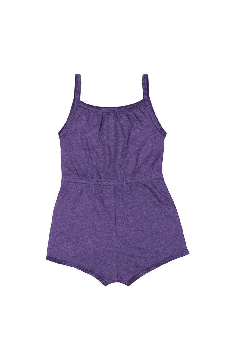 COLOSSEUM Girls Infant Colosseum Purple LSU Tigers Elemental Tank Romper, Alternate, color, Purple