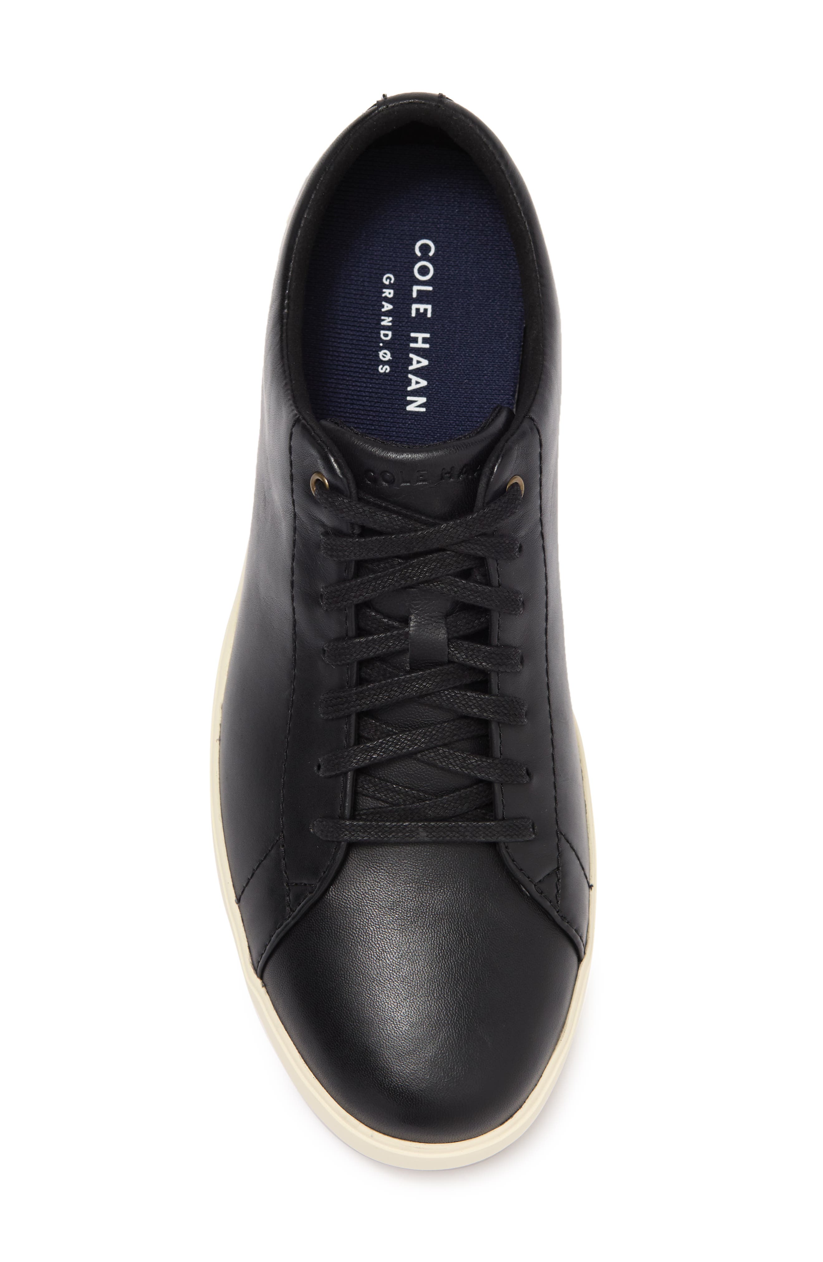Cole Haan Grand Crosscourt II Sneaker - Wide Width Available, Alternate, color, Black Leather
