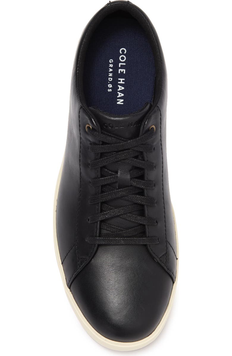 Cole Haan Grand Crosscourt II Sneaker - Wide Width Available, Alternate, color, Black Leather