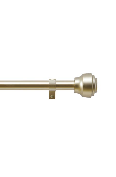 Cohen Adjustable Curtain Rod & Finial Set
