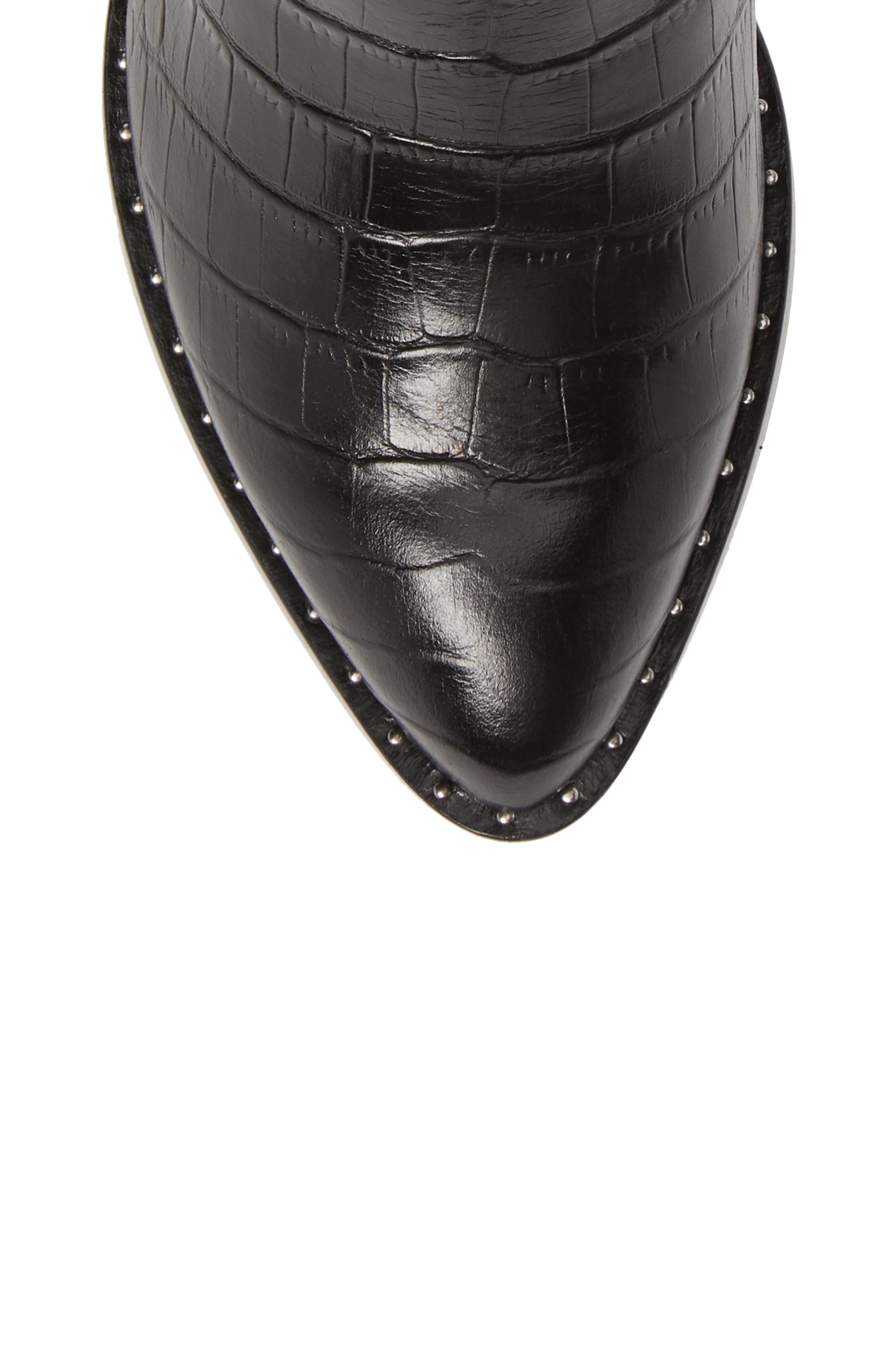 Something Navy Wesley Cowboy Bootie, Alternate, color, 