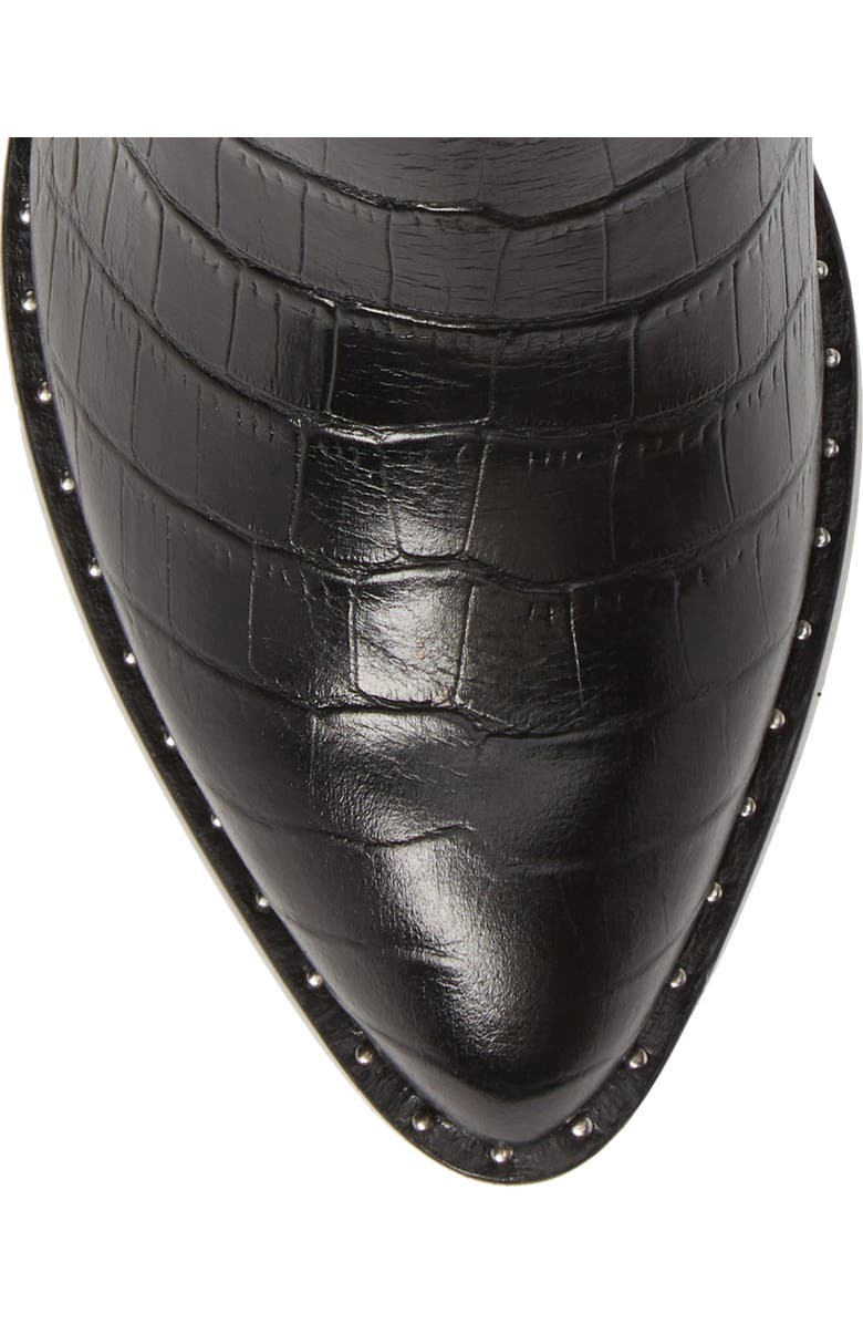 Something Navy Wesley Cowboy Bootie, Alternate, color,