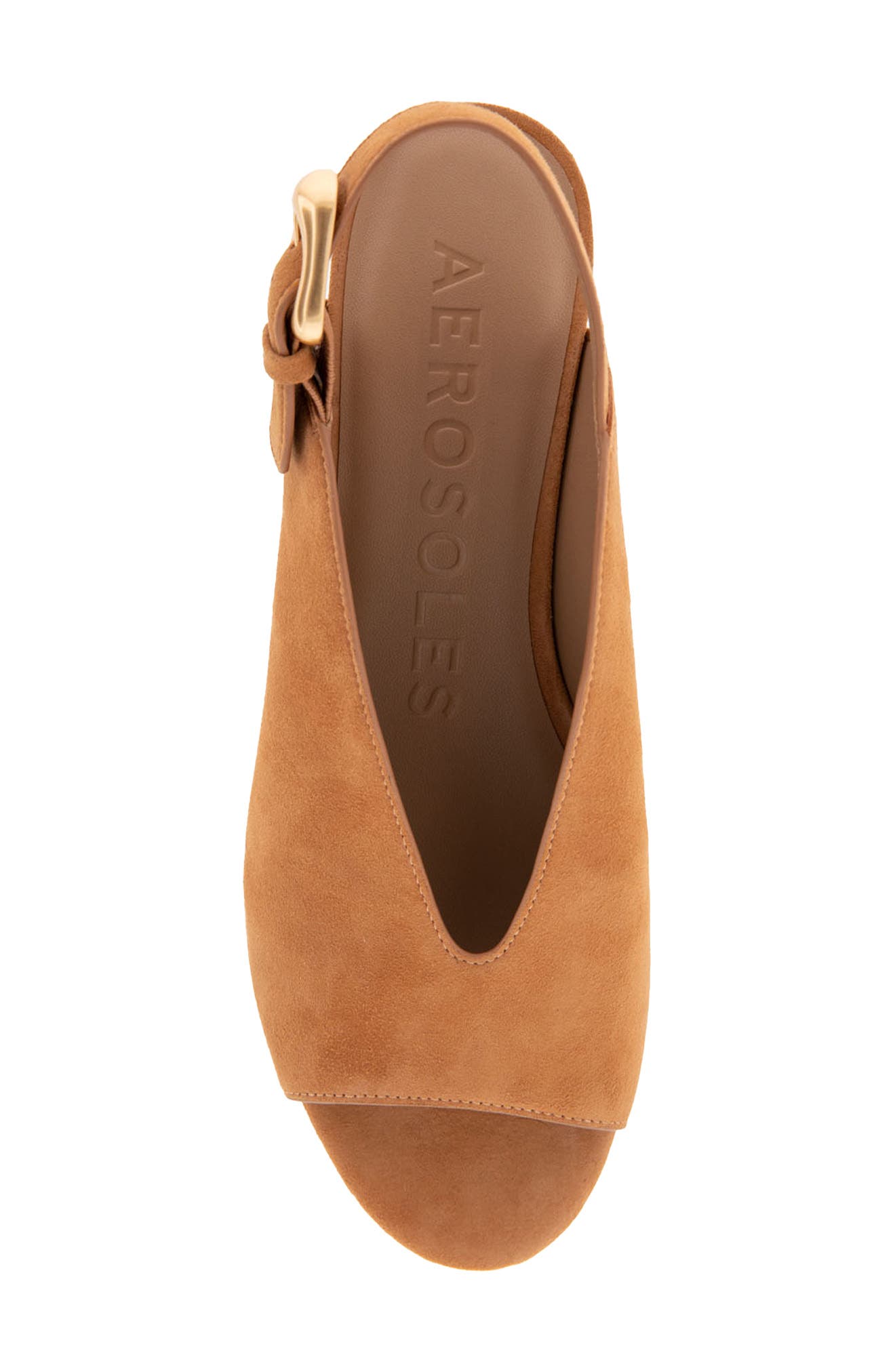 Cornelia Slingback Platform Sandal, Alternate, color, TAN