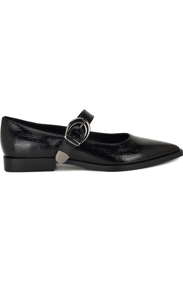 Nine West Katrel Mary Jane Flat, Alternate, color, Black Patent