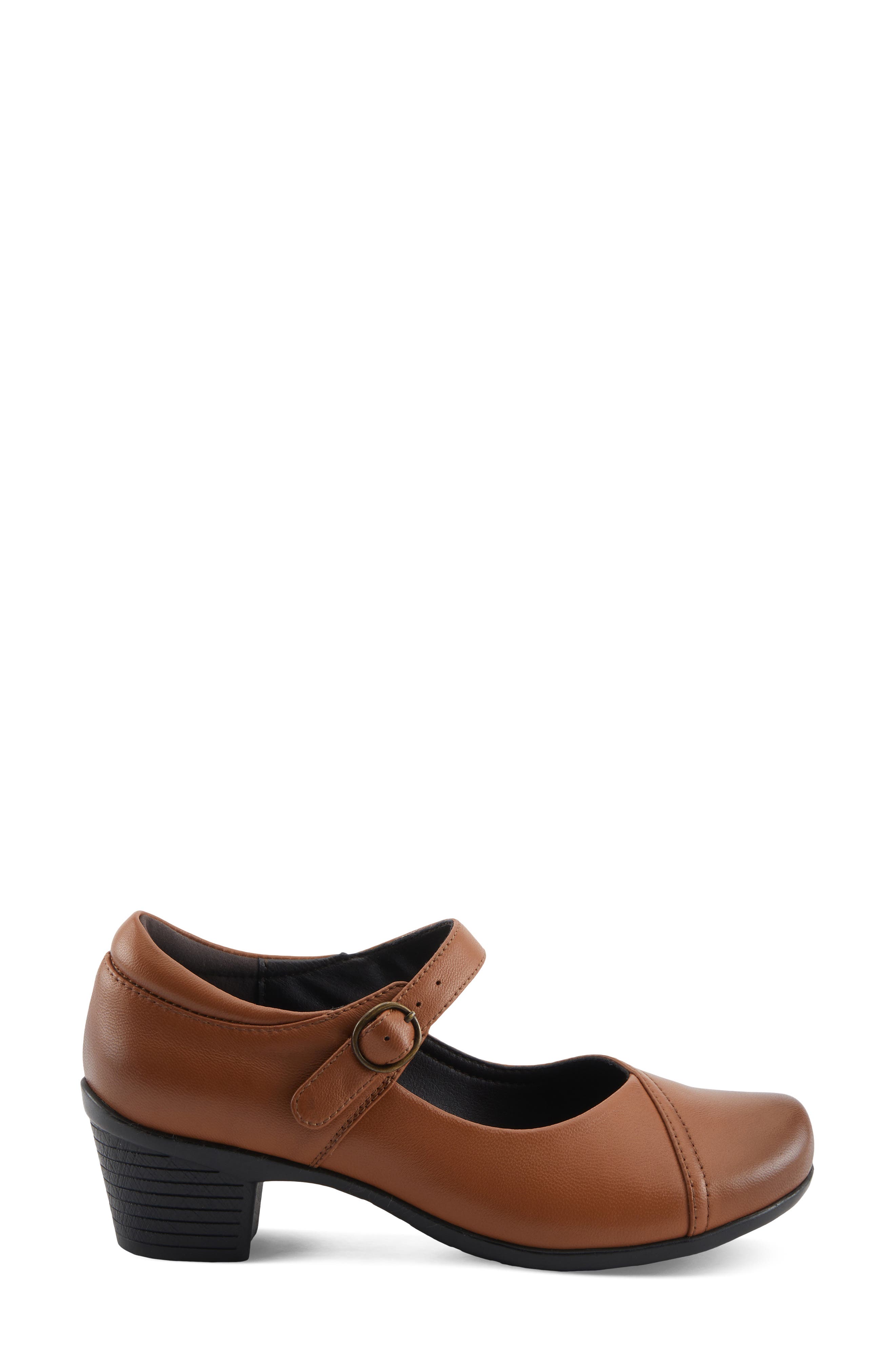 Nalu Mary Jane Pump, Alternate, color, BROWN