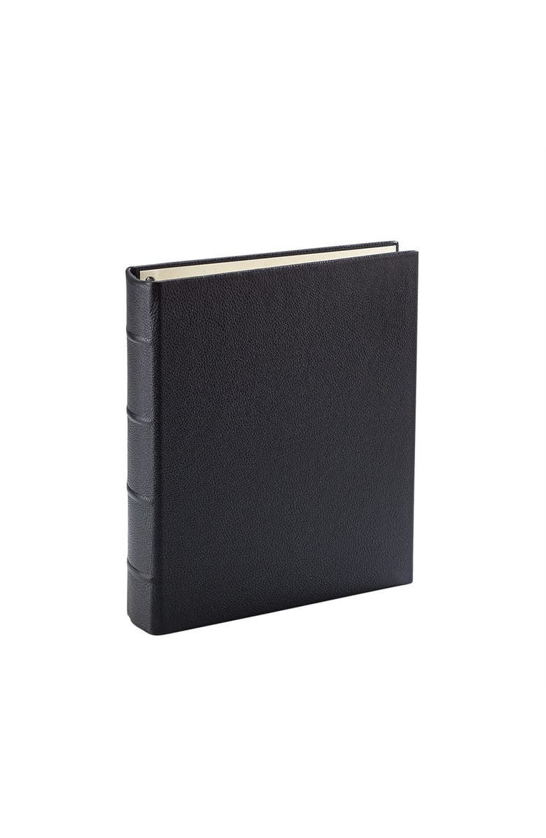 Graphic Image Medium 3-Ring Clear Pocket Album, Main, color, Black