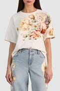 Alice + Olivia Evan Appliqué Oversize T-Shirt