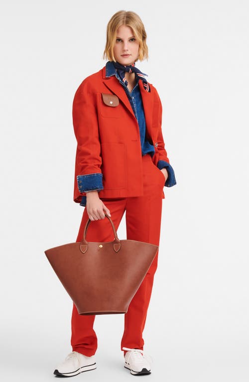 Longchamp Xl Épure Tote Bag In Brown