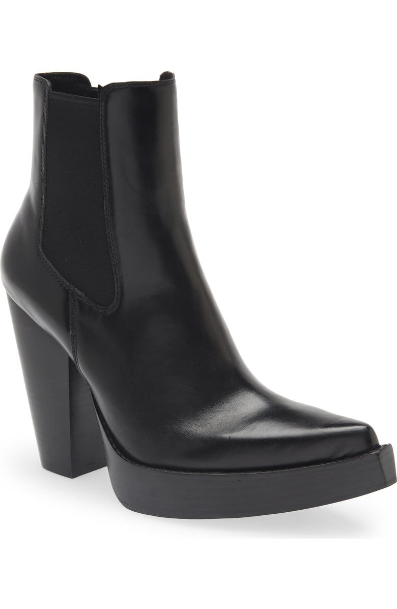 Jeffrey Campbell Subculture Pointed Toe Chelsea Boot, Main, color,