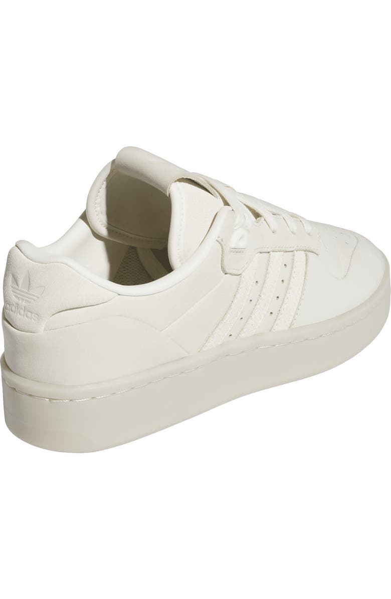 adidas Rivalry Lux Low Top Basketball Sneaker, Alternate, color, Cream/Cream/Alumina