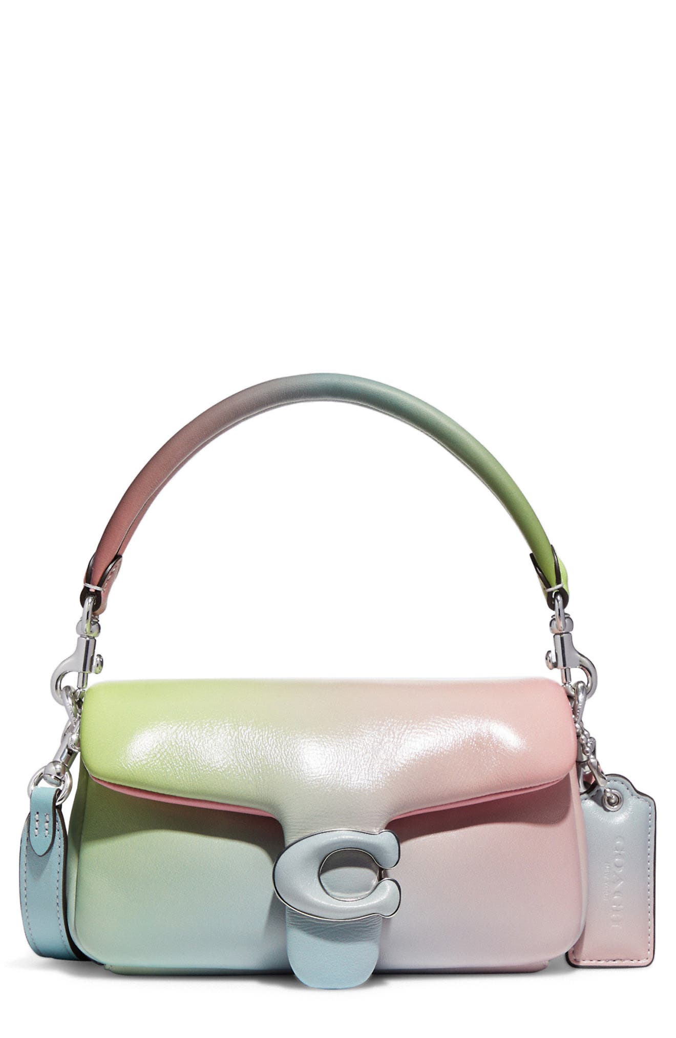 COACH Tabby Ombré Pillow Leather Crossbody Bag, Main, color, 