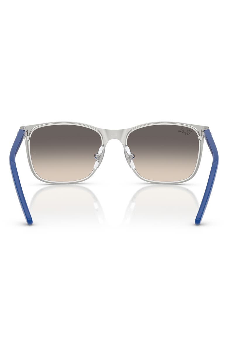 Ray-Ban 48mm Gradient Square Sunglasses, Alternate, color, Gradient Grey