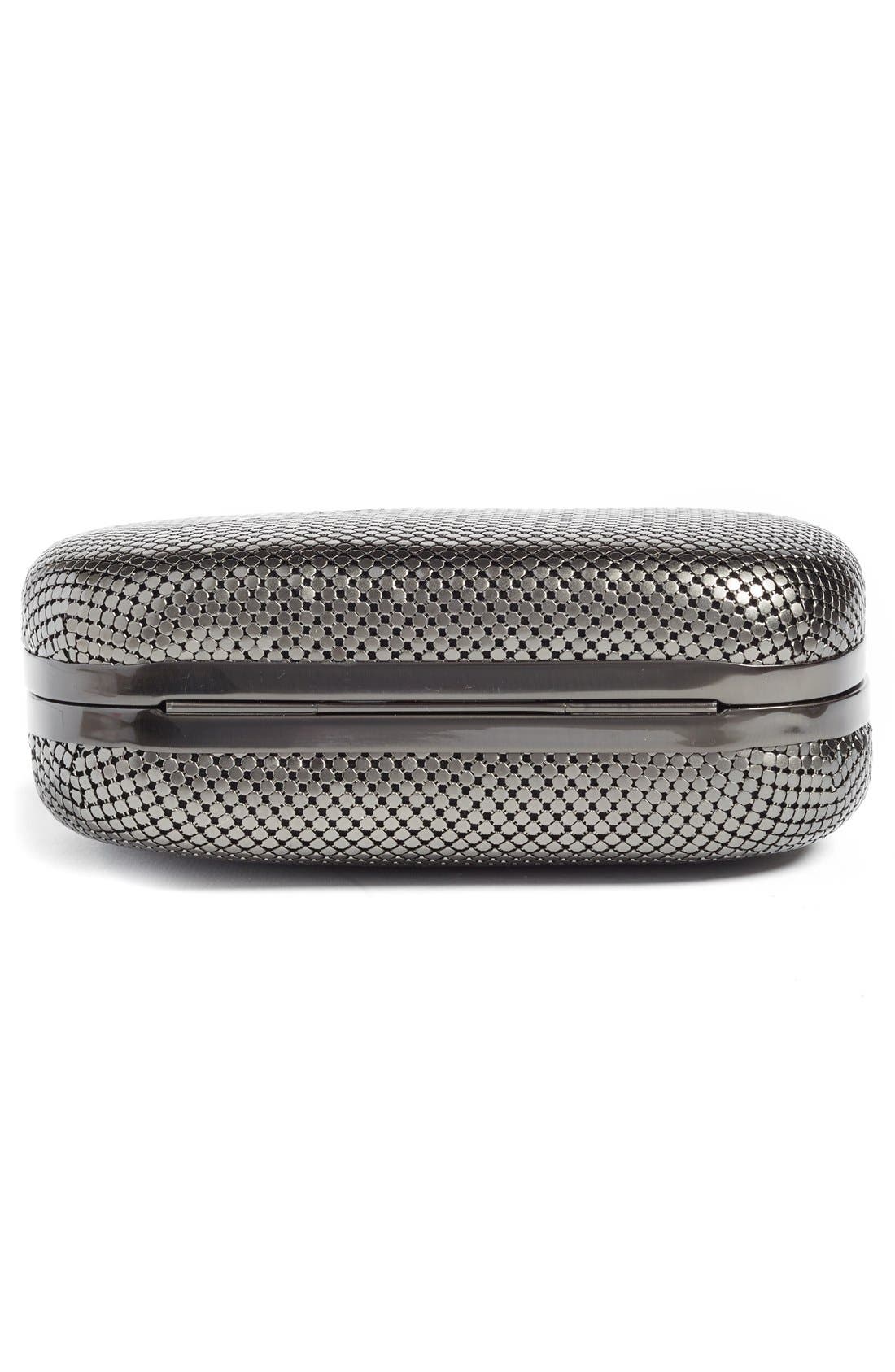 Whiting & Davis Mesh Oval Minaudière, Alternate, color, 