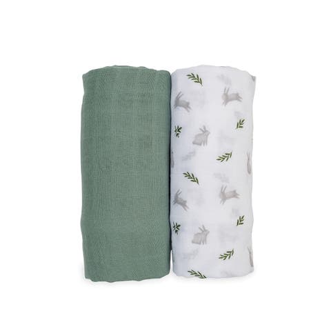 Cotton Muslin Swaddles 2 Pack