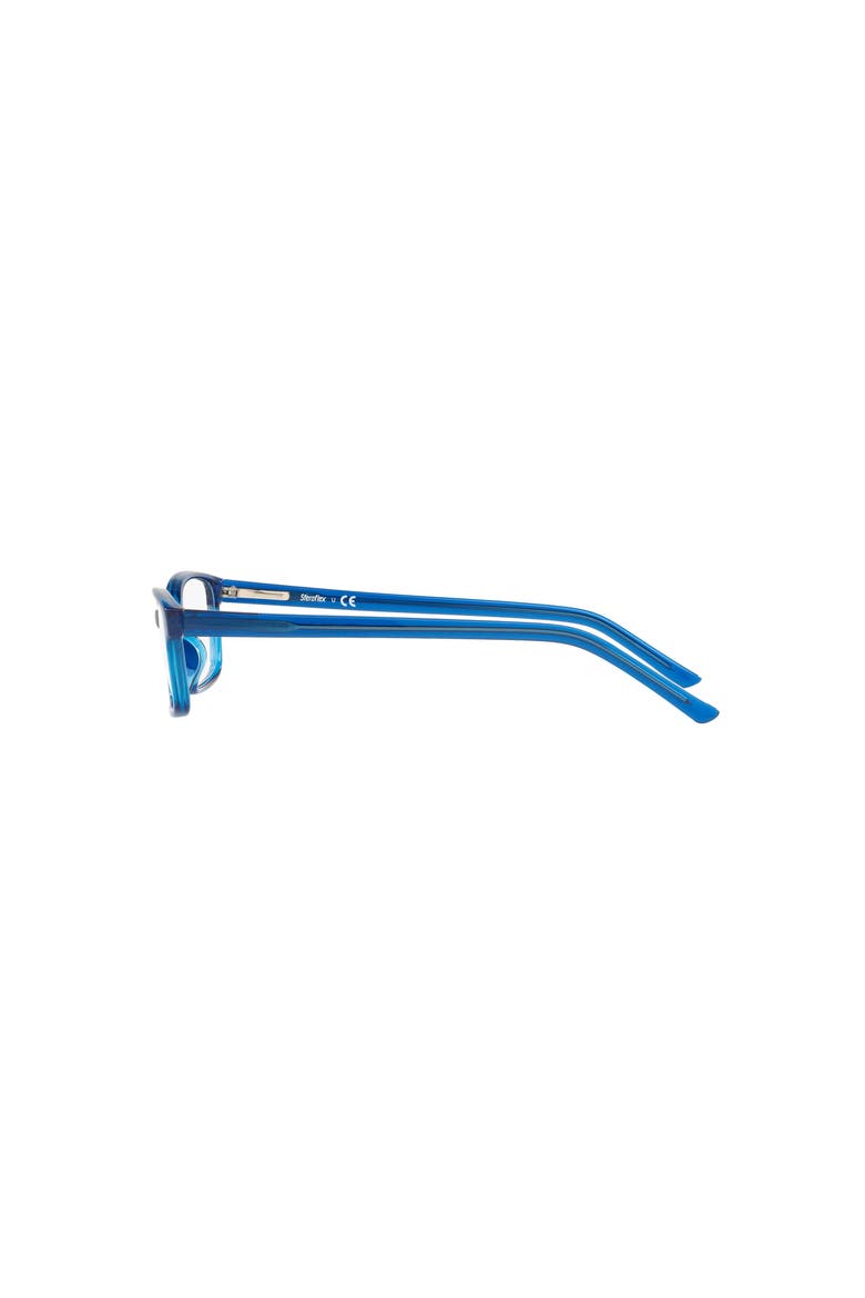 51mm Rectangle optical glasses, Alternate, color, Blue