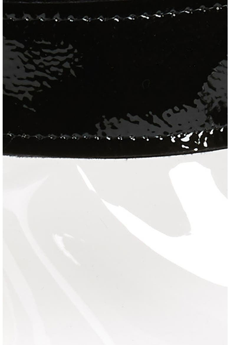 Go Go Rain Bucket Hat, Alternate, color, CRYSTAL/ BLACK