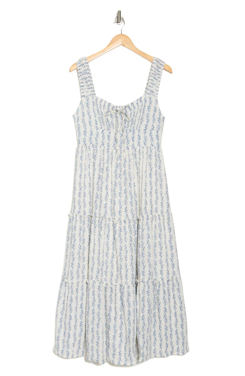 Blu Pepper Floral Tiered Maxi Dress, Alternate, color,