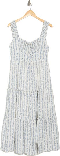 Floral Tiered Maxi Dress