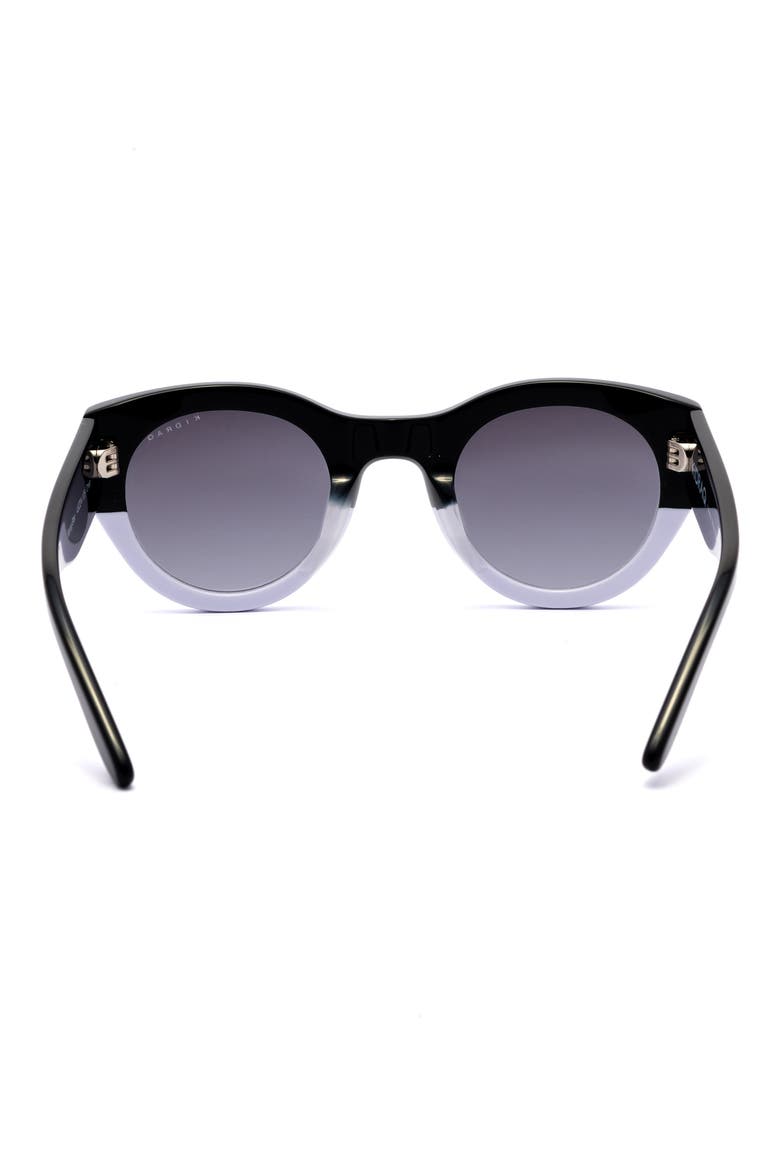 Kids' Rising Star 43mm Sunglasses, Alternate, color, OREO