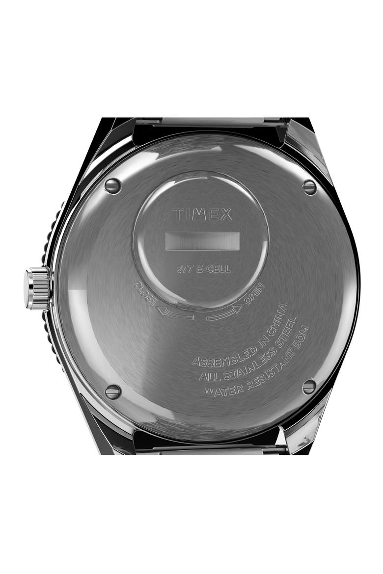 Q Timex Reissue Bracelet Watch, 38mm, Alternate, color, SILVER